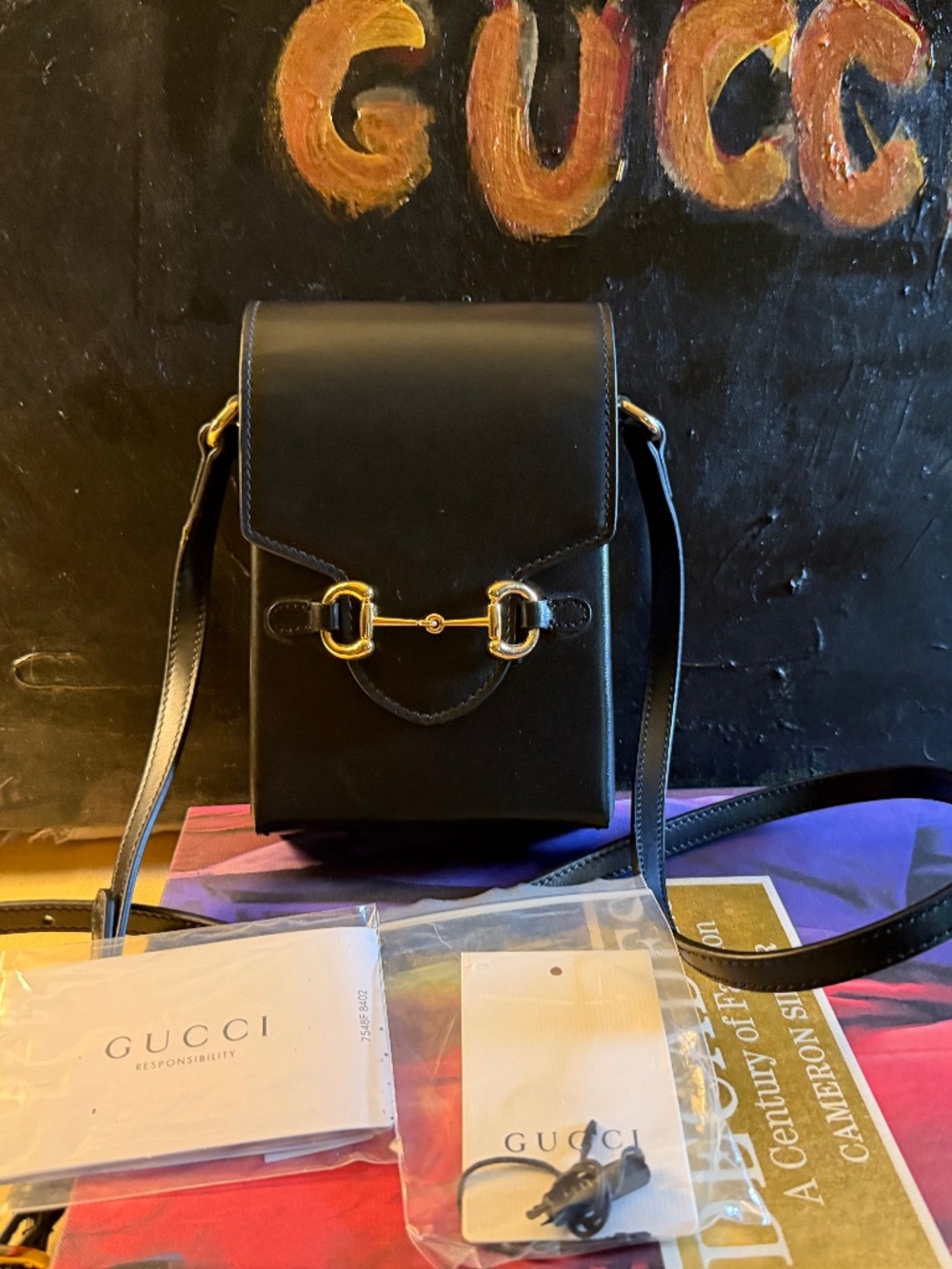 Gucci Mini Horsebit 1955 Crossbody Bag